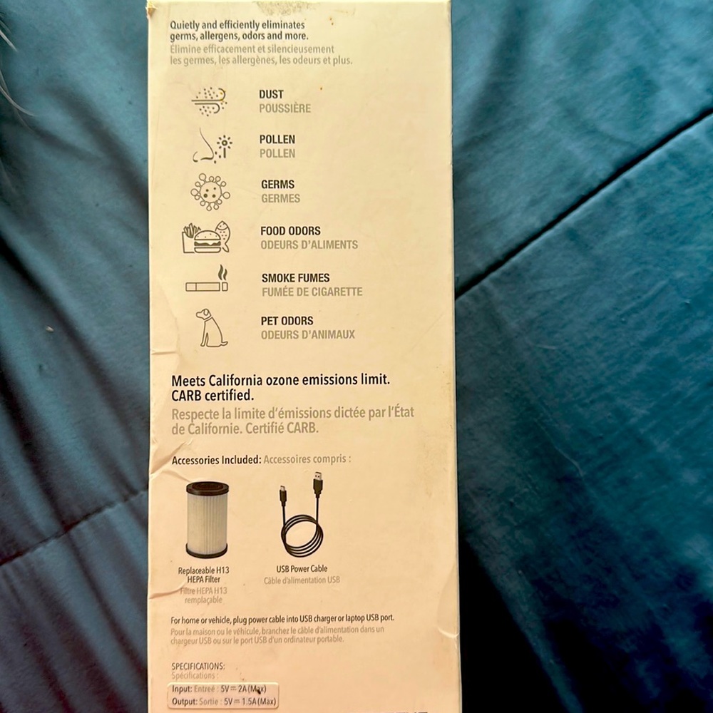 Air purifier / Deodorizer